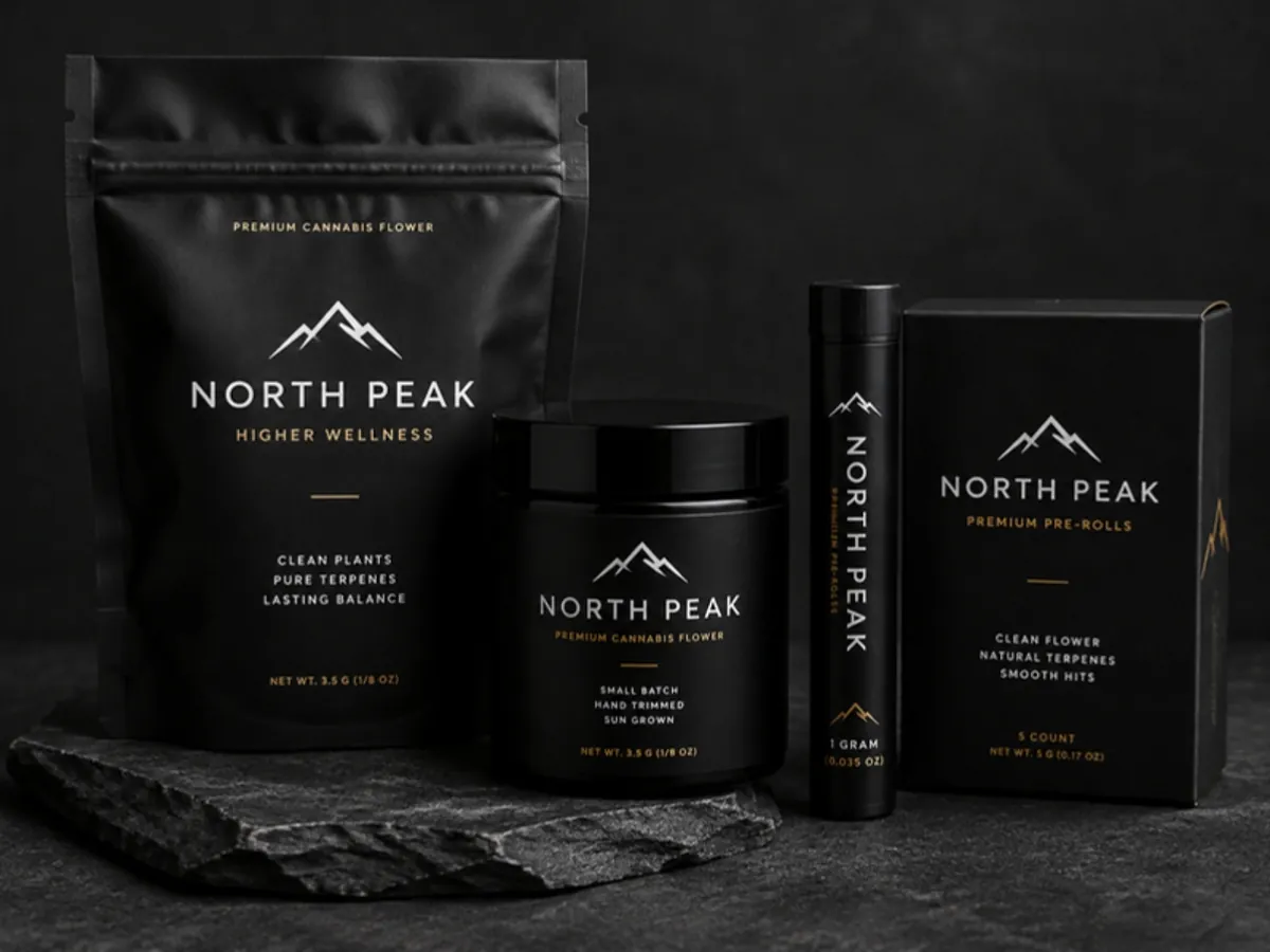 North Peak concept packaging
