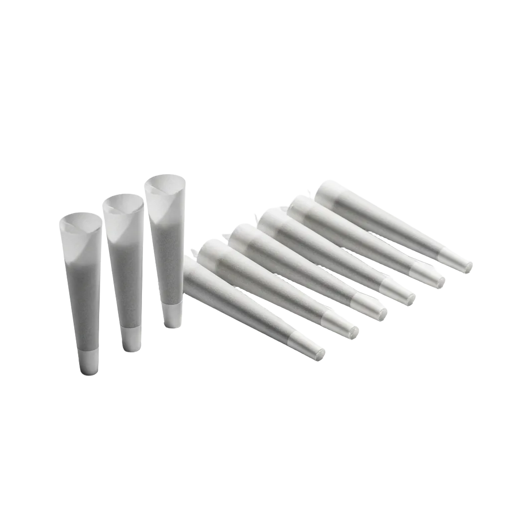 White Pre-Roll Cones