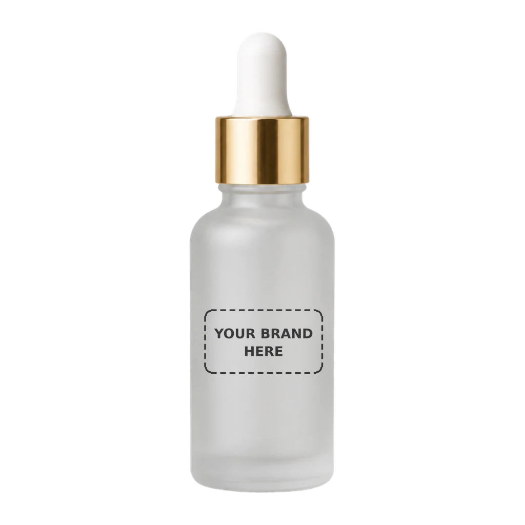 Frosted Glass Tincture Bottles